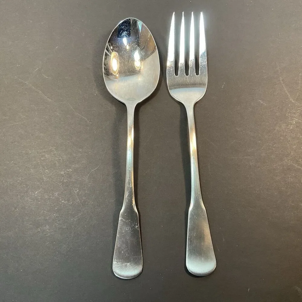 22 Pcs ONEIDA USA Stainless Flatware MINUTE MAN COLONIAL BOSTON Satin